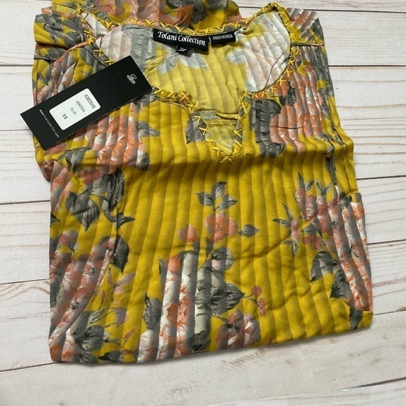 Tolani Tops | Tolani Collection XS XSmall Boho Caftan - Picture 7 of 14